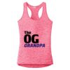 Multi-Color Sublimatable Ladies PosiCharge Electric Heather Racerback Tank Thumbnail