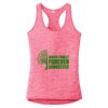 Multi-Color Sublimatable Ladies PosiCharge Electric Heather Racerback Tank Thumbnail