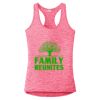 Multi-Color Sublimatable Ladies PosiCharge Electric Heather Racerback Tank Thumbnail
