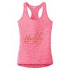 Multi-Color Sublimatable Ladies PosiCharge Electric Heather Racerback Tank Thumbnail