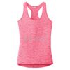 Multi-Color Sublimatable Ladies PosiCharge Electric Heather Racerback Tank Thumbnail