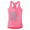 Multi-Color Sublimatable Ladies PosiCharge Electric Heather Racerback Tank Thumbnail