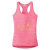 Multi-Color Sublimatable Ladies PosiCharge Electric Heather Racerback Tank Thumbnail