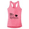 Multi-Color Sublimatable Ladies PosiCharge Electric Heather Racerback Tank Thumbnail