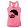 Multi-Color Sublimatable Ladies PosiCharge Electric Heather Racerback Tank Thumbnail