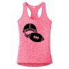 Multi-Color Sublimatable Ladies PosiCharge Electric Heather Racerback Tank Thumbnail