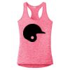 Multi-Color Sublimatable Ladies PosiCharge Electric Heather Racerback Tank Thumbnail