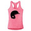 Multi-Color Sublimatable Ladies PosiCharge Electric Heather Racerback Tank Thumbnail