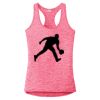 Multi-Color Sublimatable Ladies PosiCharge Electric Heather Racerback Tank Thumbnail