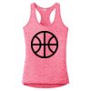 Multi-Color Sublimatable Ladies PosiCharge Electric Heather Racerback Tank Thumbnail