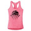 Multi-Color Sublimatable Ladies PosiCharge Electric Heather Racerback Tank Thumbnail