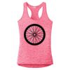 Multi-Color Sublimatable Ladies PosiCharge Electric Heather Racerback Tank Thumbnail