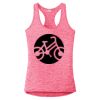 Multi-Color Sublimatable Ladies PosiCharge Electric Heather Racerback Tank Thumbnail