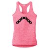 Multi-Color Sublimatable Ladies PosiCharge Electric Heather Racerback Tank Thumbnail