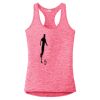 Multi-Color Sublimatable Ladies PosiCharge Electric Heather Racerback Tank Thumbnail