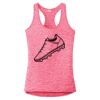 Multi-Color Sublimatable Ladies PosiCharge Electric Heather Racerback Tank Thumbnail