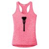 Multi-Color Sublimatable Ladies PosiCharge Electric Heather Racerback Tank Thumbnail