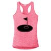 Multi-Color Sublimatable Ladies PosiCharge Electric Heather Racerback Tank Thumbnail