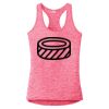 Multi-Color Sublimatable Ladies PosiCharge Electric Heather Racerback Tank Thumbnail