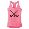 Multi-Color Sublimatable Ladies PosiCharge Electric Heather Racerback Tank Thumbnail