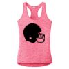 Multi-Color Sublimatable Ladies PosiCharge Electric Heather Racerback Tank Thumbnail