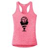 Multi-Color Sublimatable Ladies PosiCharge Electric Heather Racerback Tank Thumbnail