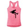Multi-Color Sublimatable Ladies PosiCharge Electric Heather Racerback Tank Thumbnail