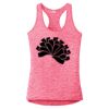 Multi-Color Sublimatable Ladies PosiCharge Electric Heather Racerback Tank Thumbnail