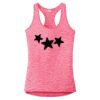 Multi-Color Sublimatable Ladies PosiCharge Electric Heather Racerback Tank Thumbnail