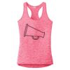 Multi-Color Sublimatable Ladies PosiCharge Electric Heather Racerback Tank Thumbnail