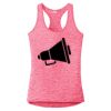 Multi-Color Sublimatable Ladies PosiCharge Electric Heather Racerback Tank Thumbnail