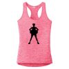 Multi-Color Sublimatable Ladies PosiCharge Electric Heather Racerback Tank Thumbnail