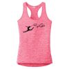 Multi-Color Sublimatable Ladies PosiCharge Electric Heather Racerback Tank Thumbnail