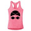 Multi-Color Sublimatable Ladies PosiCharge Electric Heather Racerback Tank Thumbnail
