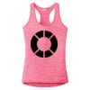 Multi-Color Sublimatable Ladies PosiCharge Electric Heather Racerback Tank Thumbnail