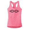 Multi-Color Sublimatable Ladies PosiCharge Electric Heather Racerback Tank Thumbnail