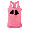 Multi-Color Sublimatable Ladies PosiCharge Electric Heather Racerback Tank Thumbnail