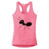 Multi-Color Sublimatable Ladies PosiCharge Electric Heather Racerback Tank Thumbnail