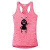 Multi-Color Sublimatable Ladies PosiCharge Electric Heather Racerback Tank Thumbnail
