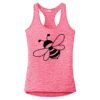 Multi-Color Sublimatable Ladies PosiCharge Electric Heather Racerback Tank Thumbnail