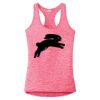 Multi-Color Sublimatable Ladies PosiCharge Electric Heather Racerback Tank Thumbnail