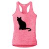 Multi-Color Sublimatable Ladies PosiCharge Electric Heather Racerback Tank Thumbnail