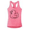 Multi-Color Sublimatable Ladies PosiCharge Electric Heather Racerback Tank Thumbnail