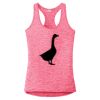 Multi-Color Sublimatable Ladies PosiCharge Electric Heather Racerback Tank Thumbnail
