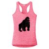 Multi-Color Sublimatable Ladies PosiCharge Electric Heather Racerback Tank Thumbnail