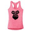 Multi-Color Sublimatable Ladies PosiCharge Electric Heather Racerback Tank Thumbnail