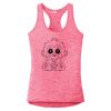 Multi-Color Sublimatable Ladies PosiCharge Electric Heather Racerback Tank Thumbnail