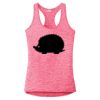 Multi-Color Sublimatable Ladies PosiCharge Electric Heather Racerback Tank Thumbnail