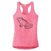 Multi-Color Sublimatable Ladies PosiCharge Electric Heather Racerback Tank Thumbnail