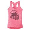 Multi-Color Sublimatable Ladies PosiCharge Electric Heather Racerback Tank Thumbnail
